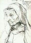 Albrecht Durer Portrait of the Artist's Mother oil painting on canvas